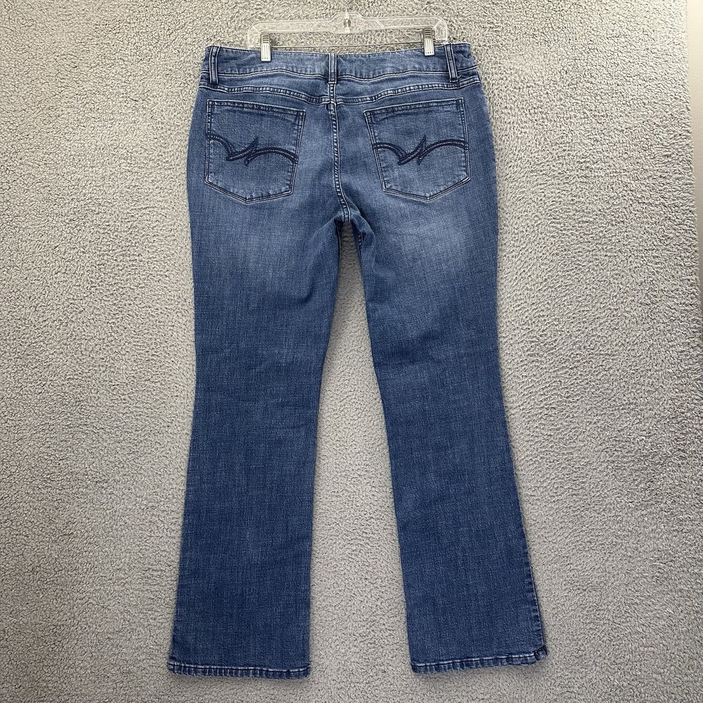 Wrangler Retro Mae Bootcut Jeans Mid Rise Western Rodeo Festival Women's 17 x 32